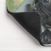 Hunde im Auto Mousepad (Ecke)