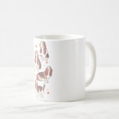 Hunde im Basset Kaffeetasse (VorderseiteRechts)