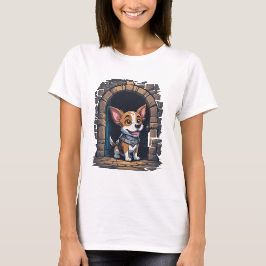Hunde im Dungeon T-Shirt (Vorderseite)