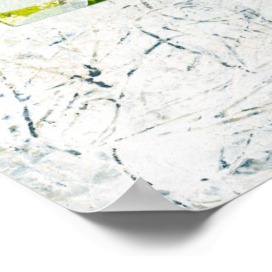 Hunde im Garten Poster Wall Art (Ecke)