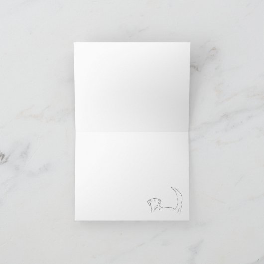 Hunde im Himmel Karte (Innenseite)