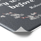 Hunde im Himmel - Kunstdruck Poster (Ecke)