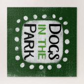 Hunde im Jigsaw-Puzzle-Park Puzzle (Horizontal)
