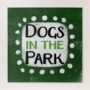 Hunde im Jigsaw-Puzzle-Park Puzzle