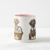 Hunde im Labrador Retriever Tasse (Zentrum)