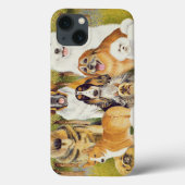 Hunde im Mai Case-Mate iPhone Hülle (Rückseite)