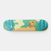 Hunde im Park Skateboard (Horizontal)