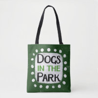 Hunde im Park Tote Bag