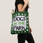 Hunde im Park Tote Bag Tasche (Von Nahem)