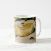 Hunde im Schnee liegen (von Franz Marc) Kaffeetasse (VorderseiteRechts)