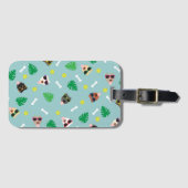 Hunde im Urlaub Gepäckanhänger (Vorderseite (Horizontal))