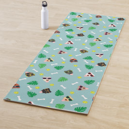 Hunde im Urlaub Yogamatte