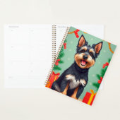 Hunde im Weihnachtsdekor Planer (Anzeige)