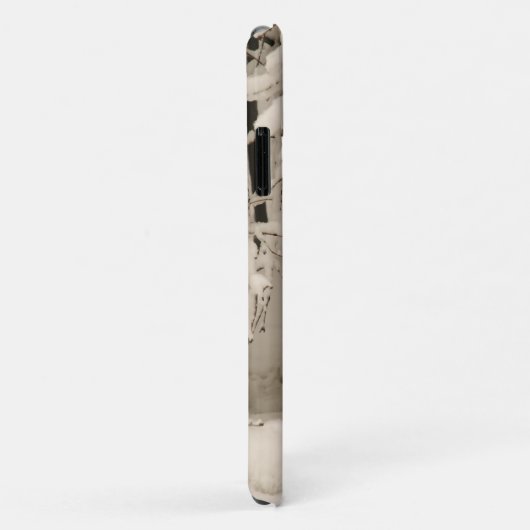 Hunde im Winter Case-Mate iPhone Hülle (Hinten/Rechts)