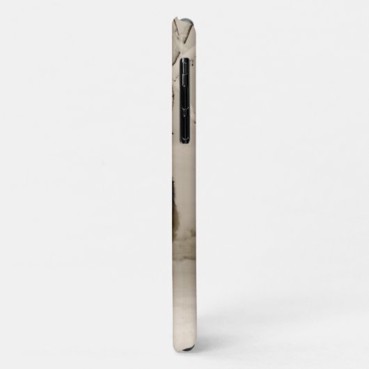 Hunde im Winter Case-Mate iPhone Hülle (Hinten/Links)