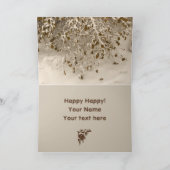 Hunde im Winter Karte (Innenseite)