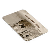 Hunde im Winter Magnet (Rechte Seite)