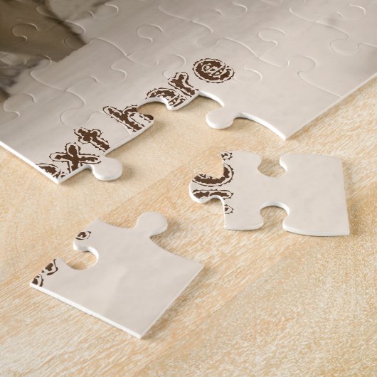 Hunde im Winter Puzzle (Seite)