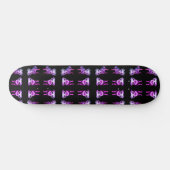 Hunde in Brille Skateboard (Horizontal)