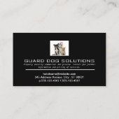 Hunde in der Gruppe Visitenkarte (Rückseite)