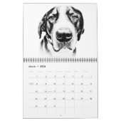 Hunde in der Kunst - Kalender (Mär 2026)