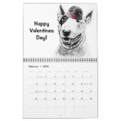 Hunde in der Kunst - Kalender (Feb 2026)