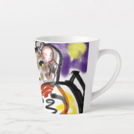 Hunde in der Nacht Milchtasse