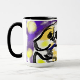 Hunde in der Nacht Tasse