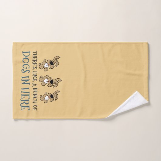 Hunde in diesem Handtuch (Handtuch)