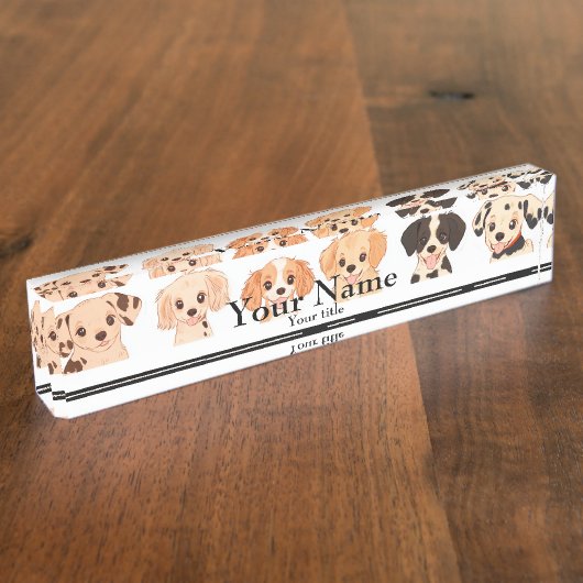 Hunde in Folge Namensplakette (Seite)