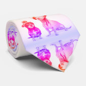 Hunde in Gläsern Krawatte (Gerollt)