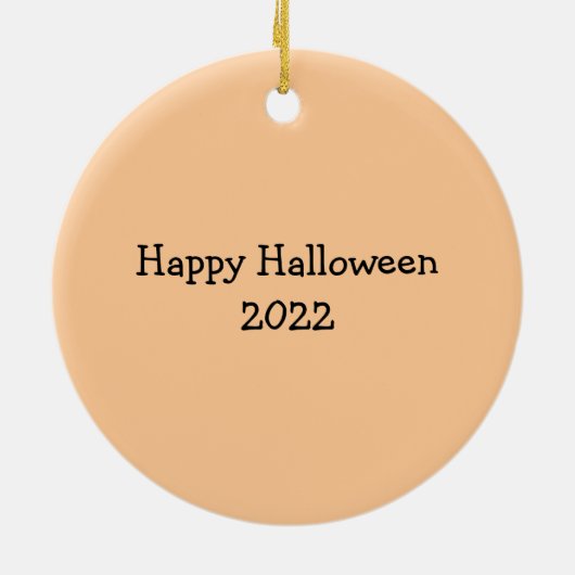 Hunde in Halloween-Kostümen probieren oder behande Keramik Ornament (Hinten)