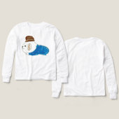 Hunde in Hut und Mantel für Kinder (Design Vorderseite & Rückseite)