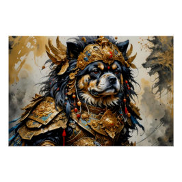 HUNDE IN IMPERIALATTIER 4 POSTER