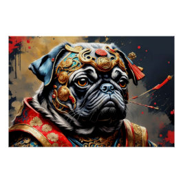 HUNDE IN IMPERIALATTIRE ANGABE 2 POSTER