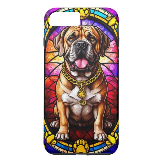 Hunde in lebhaften Farben und Details Case-Mate iPhone Hülle (Rückseite)