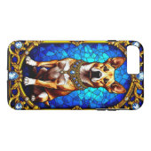 Hunde in lebhaften Farben und Details Case-Mate iPhone Hülle (Rückseite (Horizontal))