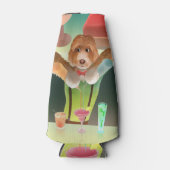 Hunde in Retro-Bar Flaschenkühler (Vorderseite)