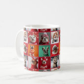 Hunde in Sweaters Coffee Tasse (Vorderseite Links)