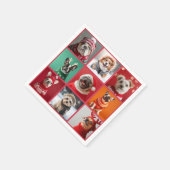 Hunde in Sweaters Napkins Serviette (Ecke)