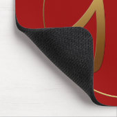 Hunde Jahr Gold Prägung Symbol Ideogramm Mousepad (Ecke)