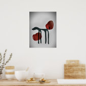 Hunde japanische Kunst Poster (Küche)