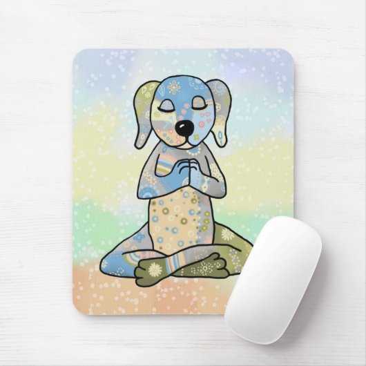 Hunde joga mousepad (Mit Mouse)