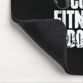 Hunde Kaffee Ness Donuts Gym Feinschmecker Workout Mousepad (Ecke)