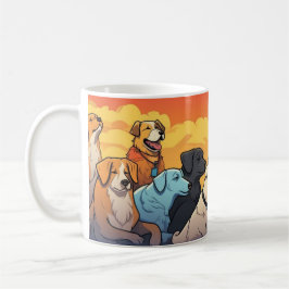 Hunde Kaffee-Tasse Kaffeetasse