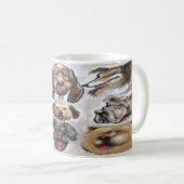 Hunde Kaffeetasse (VorderseiteRechts)