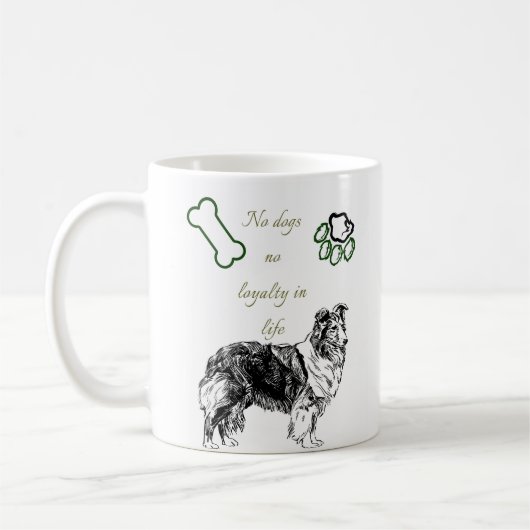 Hunde Kaffeetasse (Links)