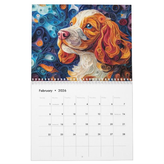 Hunde Kalender (Feb 2026)
