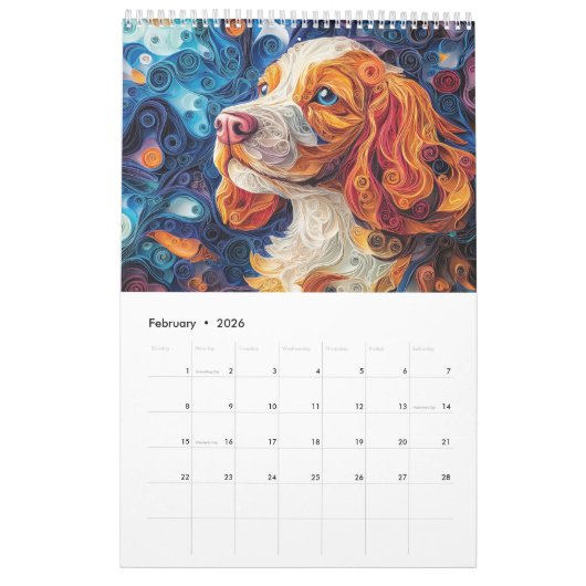 Hunde Kalender (Feb 2026)