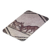 Hunde kämpfen für einen Vogel, römisch, 2.-3. Jahr Magnet (Linke Seite)